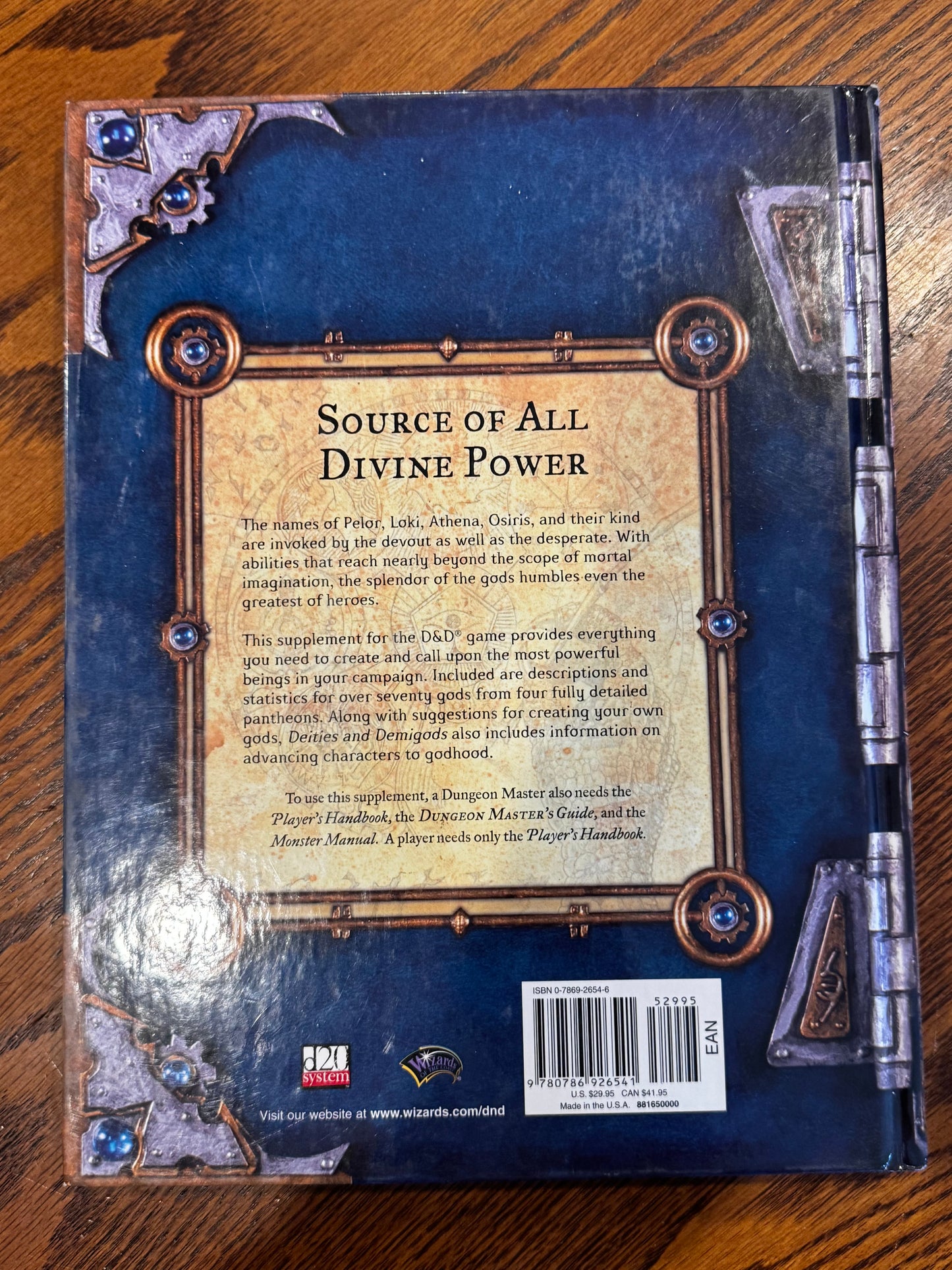 Dungeons & Dragons: Deities and Demigods