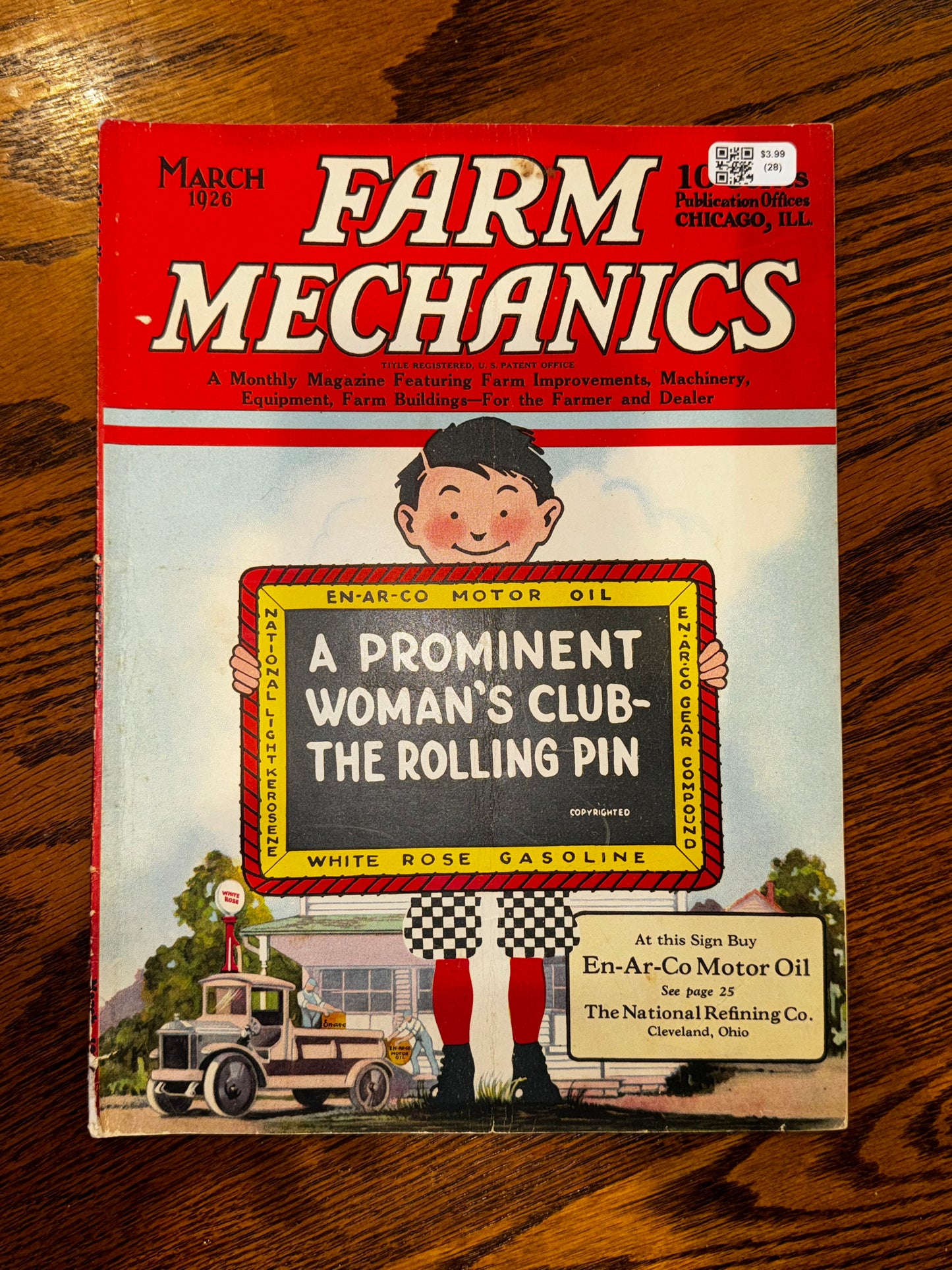 Farm Mechanics magazine, March 1926