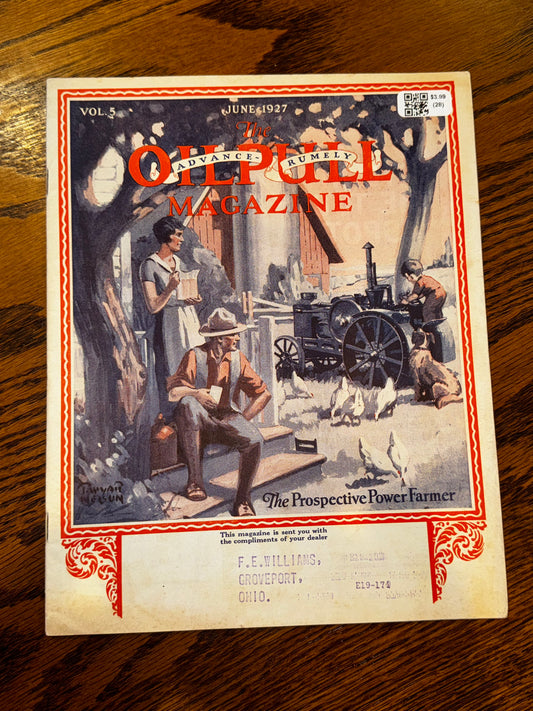 The Oil Pull magazine, June 1927 (OilPull)