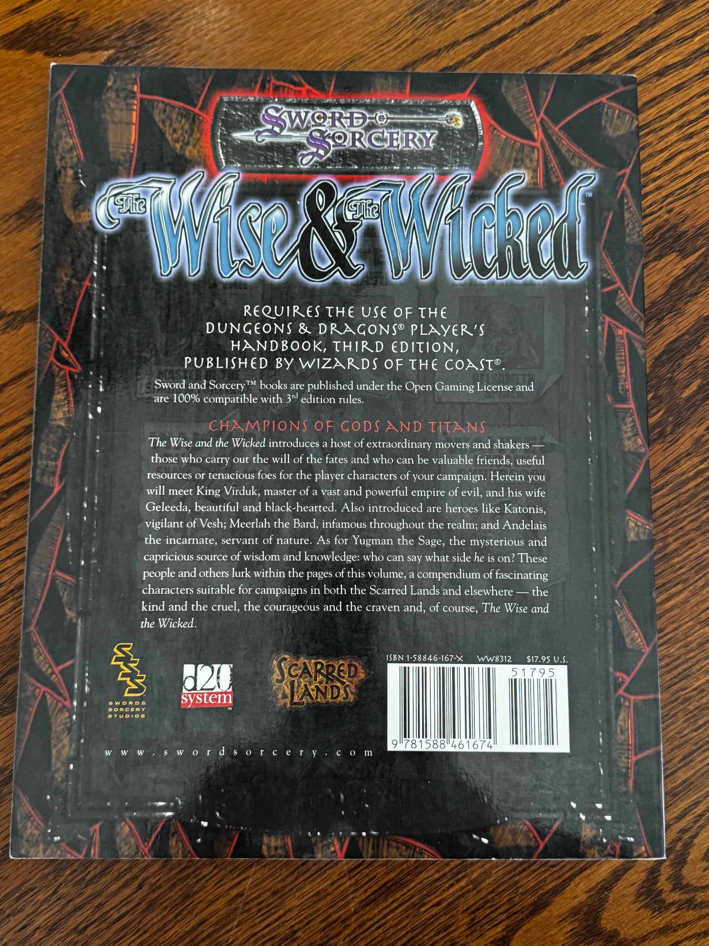Dungeons & Dragons: Sword & Sorcery-The Wise & The Wicked