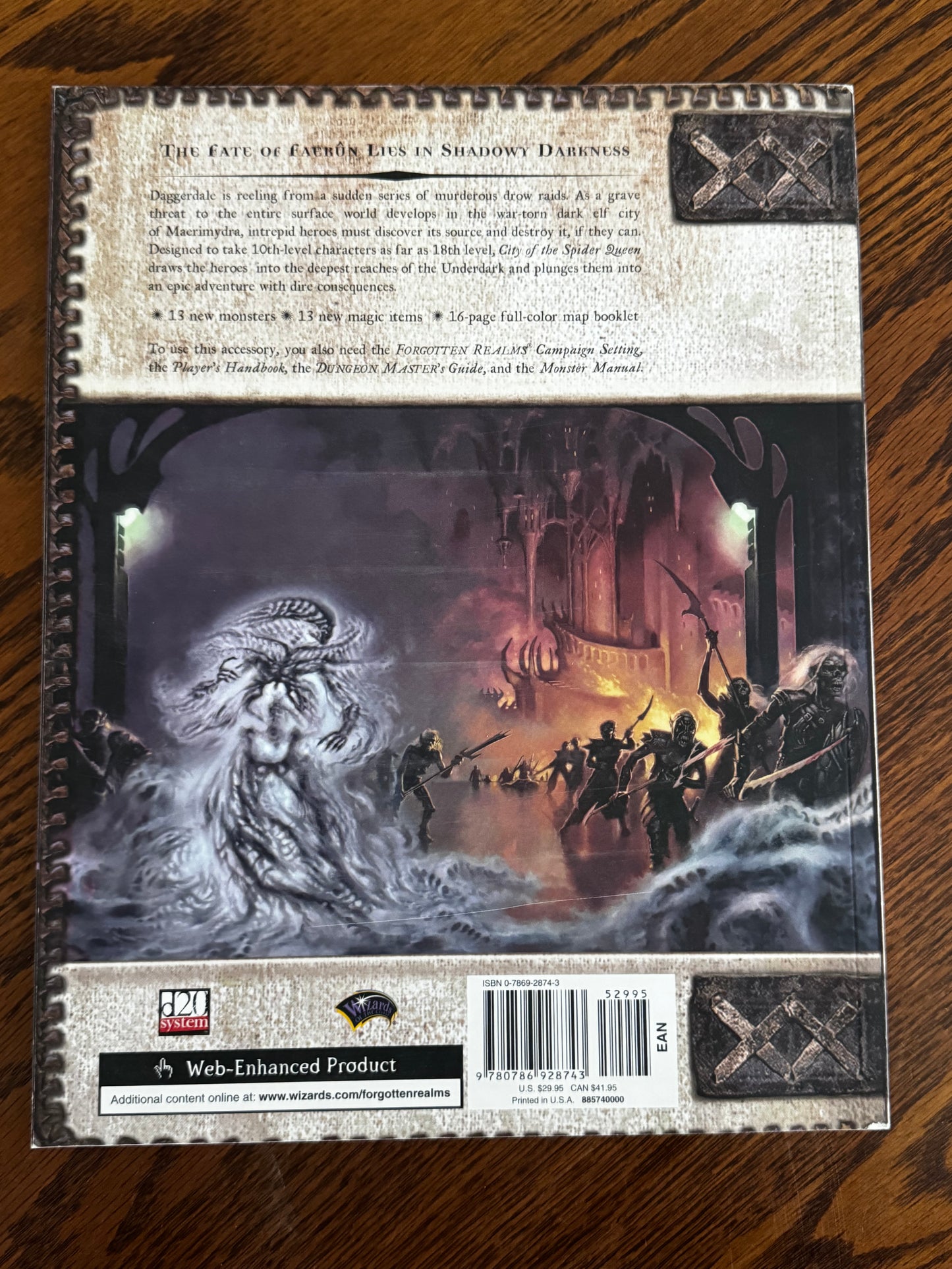 Dungeons & Dragons: City of the Spider Queen (Forgotten Realms)