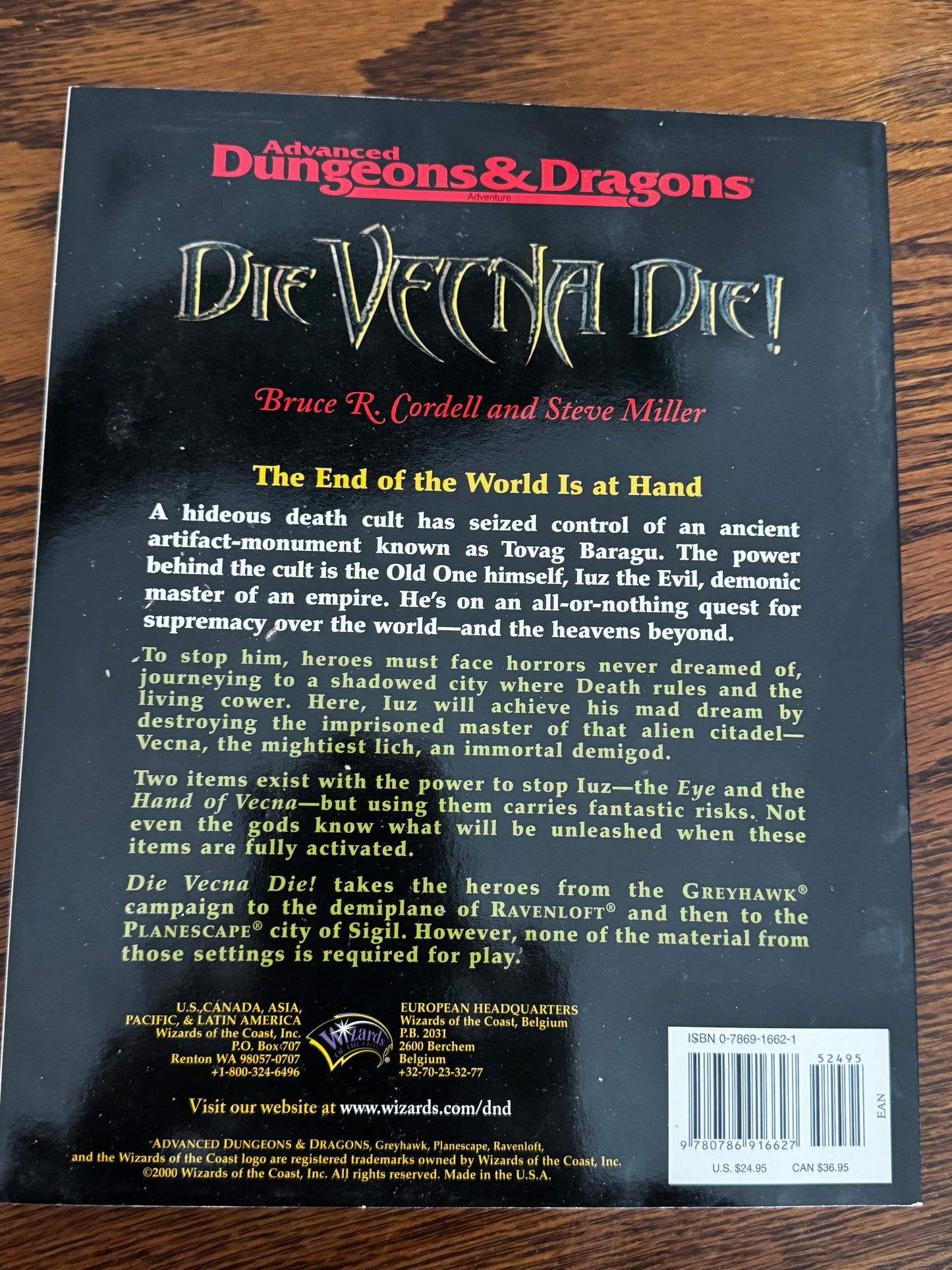 Dungeons & Dragons: Die Vecna Die!