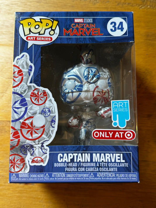 Pop! Art Studio: Marvel Studios - Captain Marvel, 34