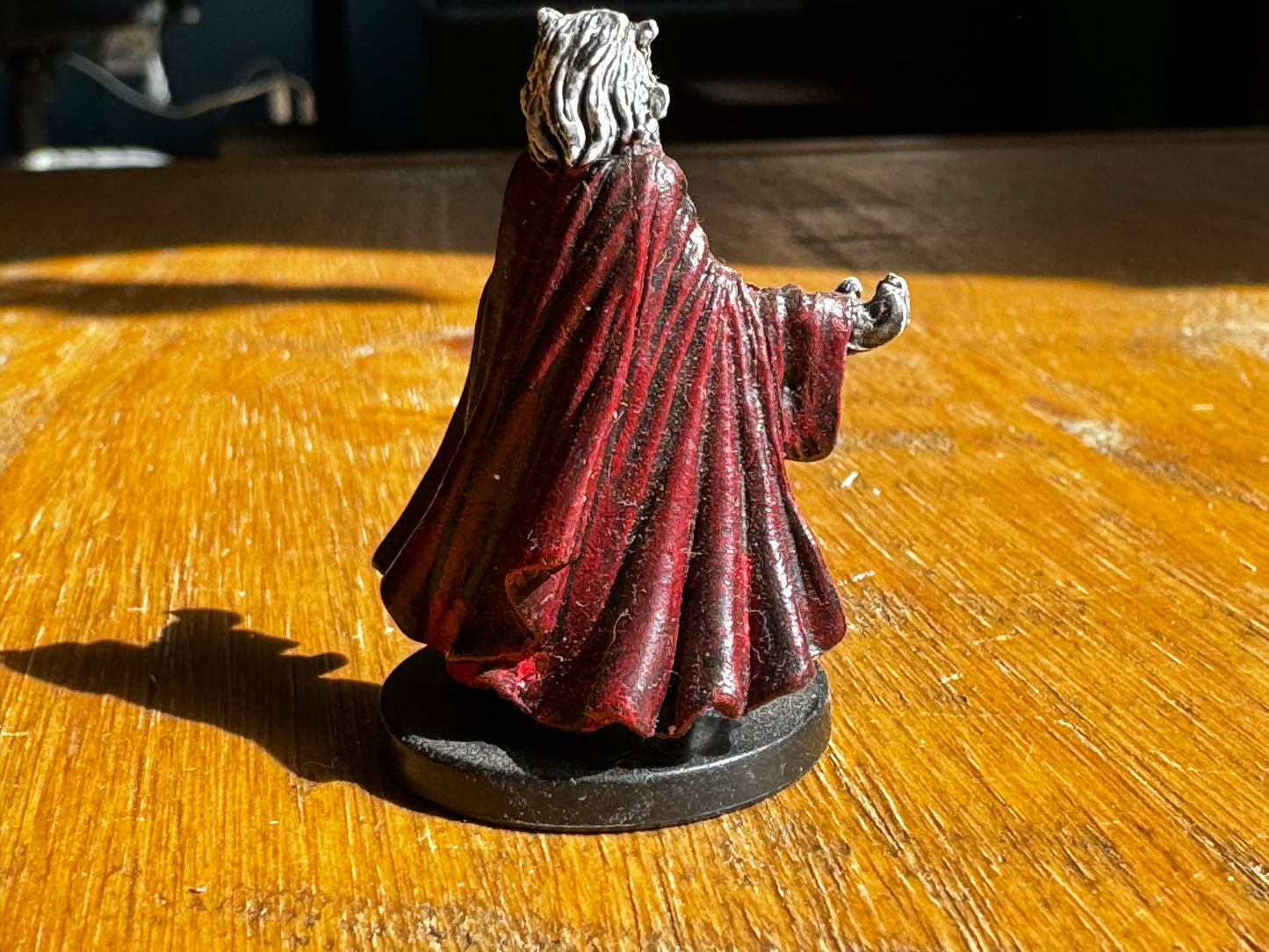 Hand-Painted D&D figure - Rakshasha (lion headed warrior)