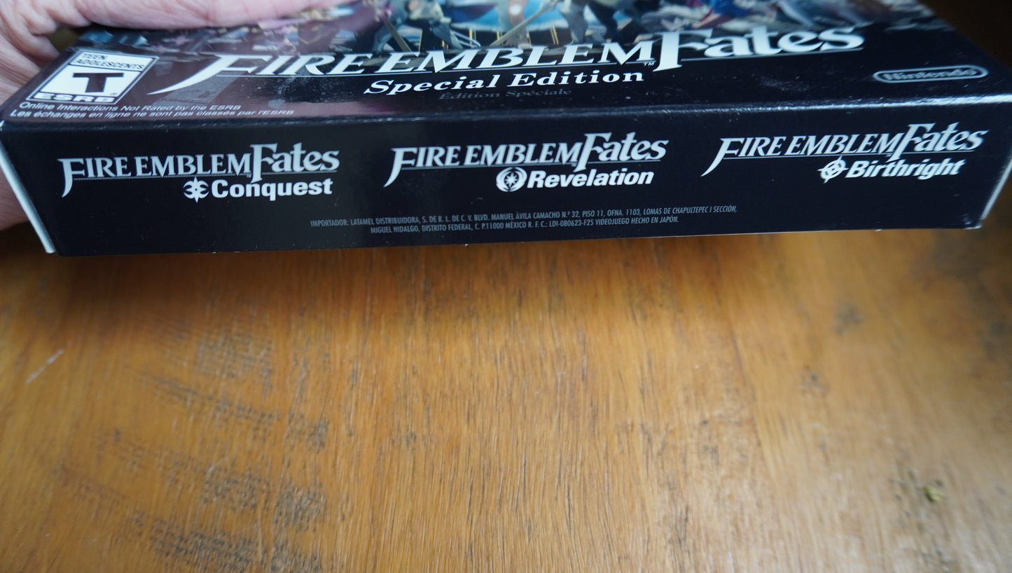 Fire Emblem Fates Special Edition - includes Conquest, Revelation and Birthright