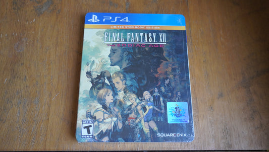 Final Fantasy XII The Zodiac Age - Sealed, steel case edition