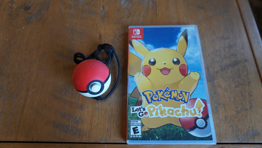 Pokemon: Let's Go, Pikachu! sealed with poke ball