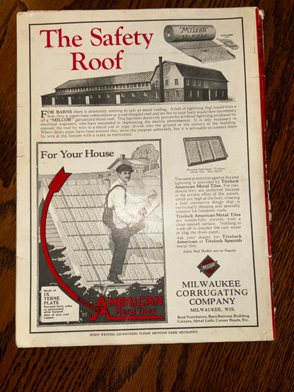 Farm Mechanics magazine, April 1923