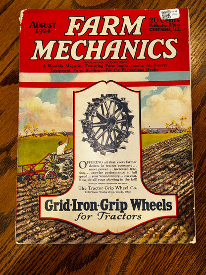 Farm Mechanics magazine, August 1925