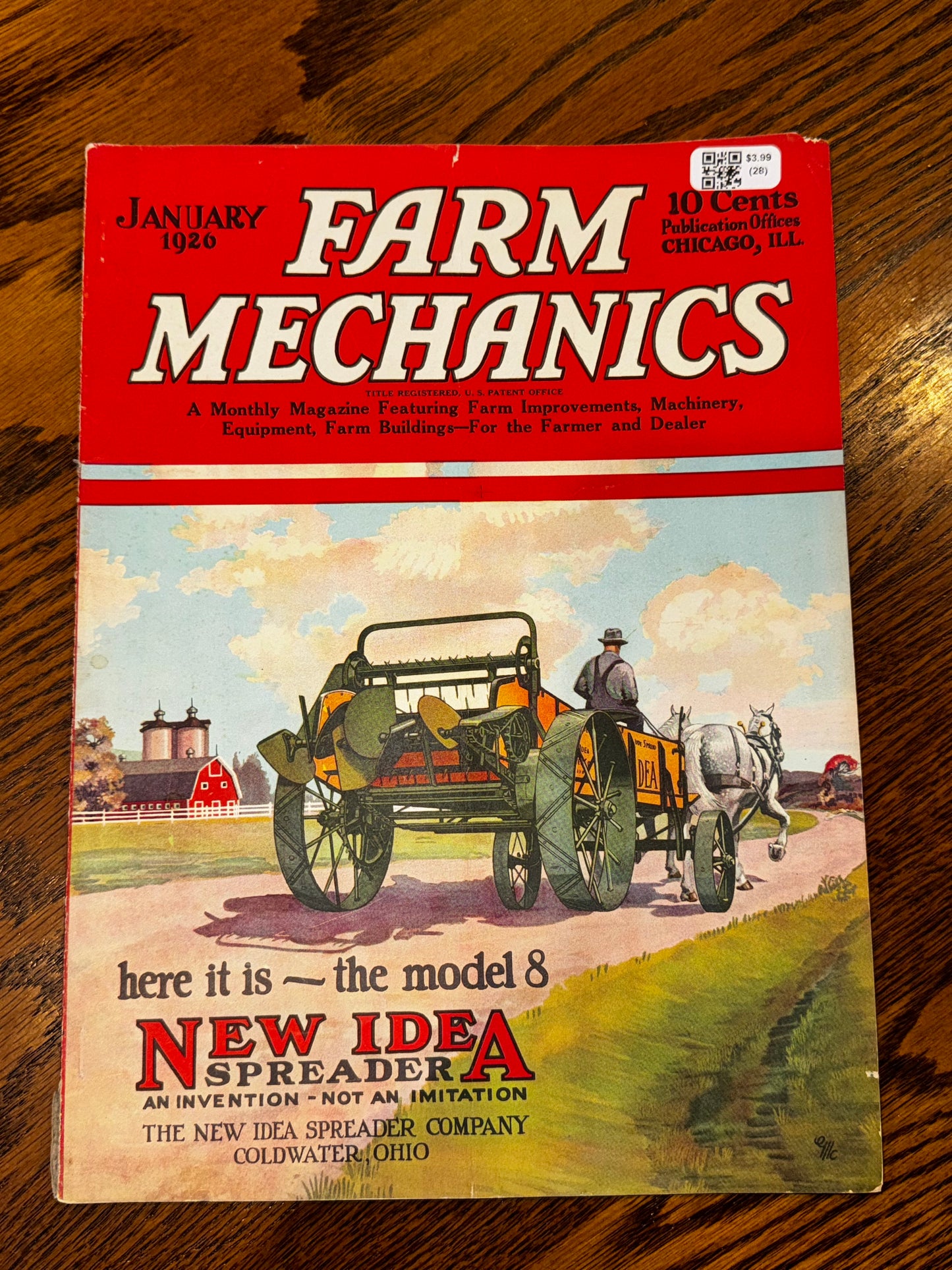 Farm Mechanics magazine, January 1926