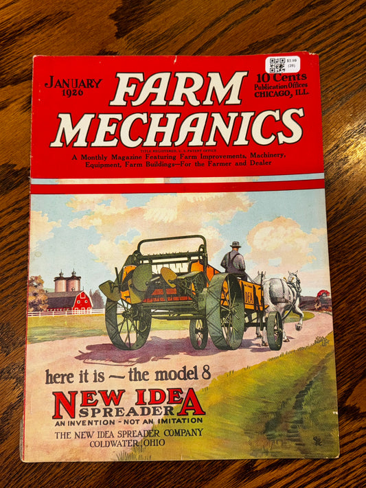 Farm Mechanics magazine, January 1926