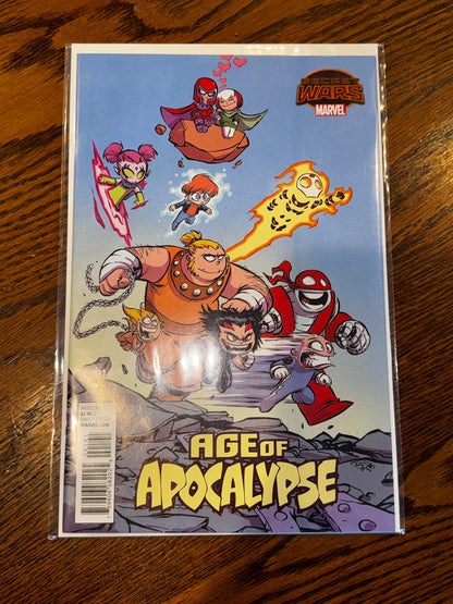 Age of Apocalypse, 001, Variant Scottie Young Cover