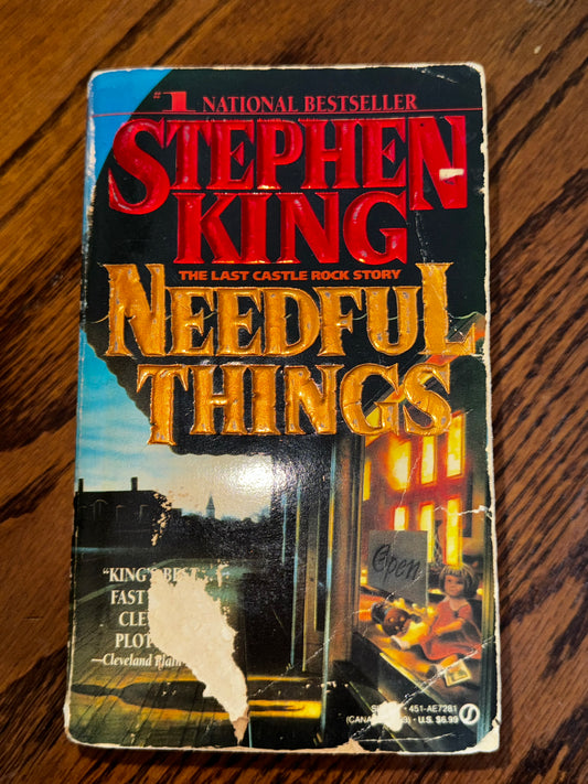 Paperback: Needful Things (The last Castle Rock story)