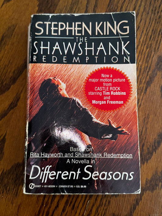 Paperback: Different Seasons featuring The Shawshank Redemption