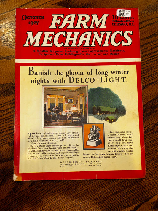 Farm Mechanics magazine, October 1927