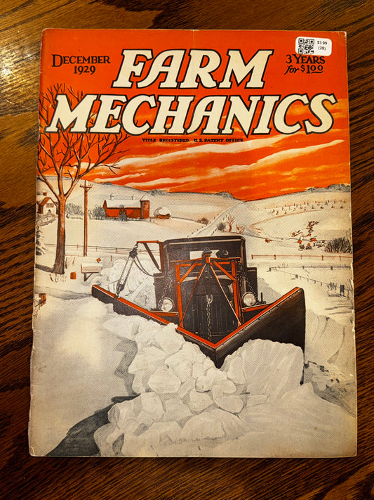 Farm Mechanics magazine, December 1929