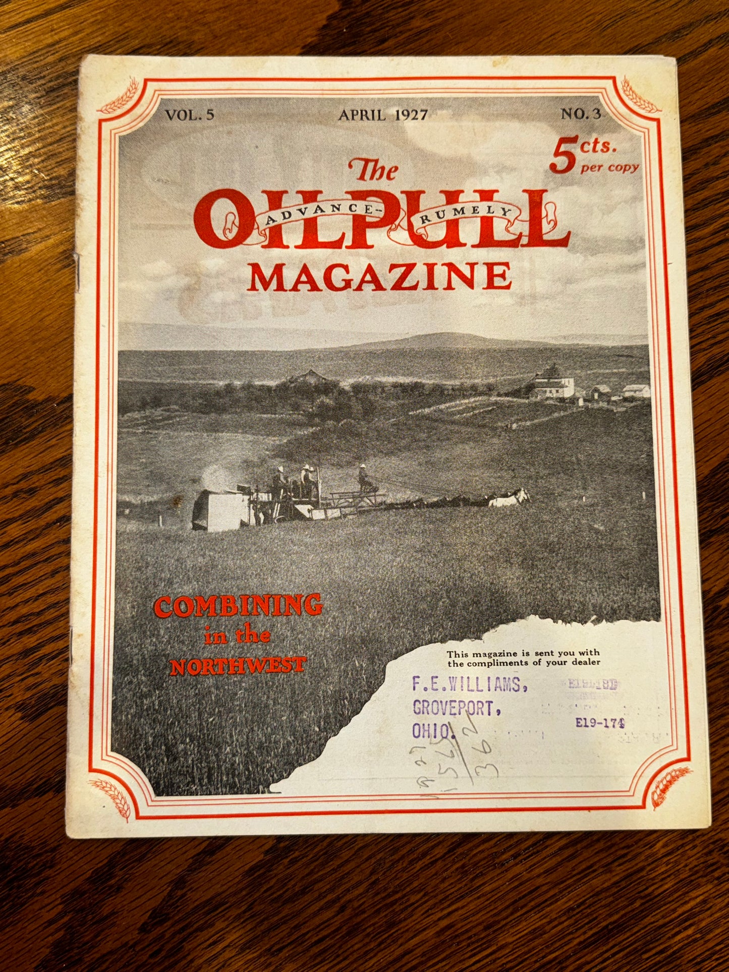 The Oil Pull magazine, April 1927 (OilPull)