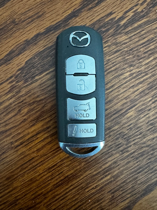 Mazda Electronic Key Fob  OEM (2017)