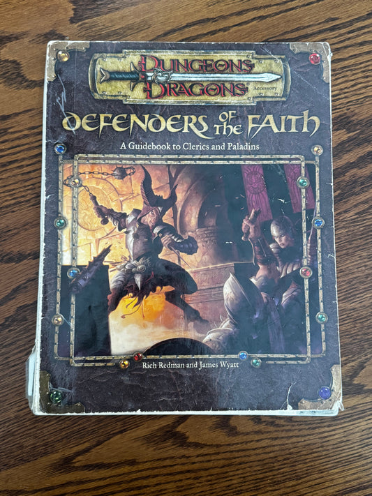 Dungeons & Dragons: Defenders of the Faith (used)