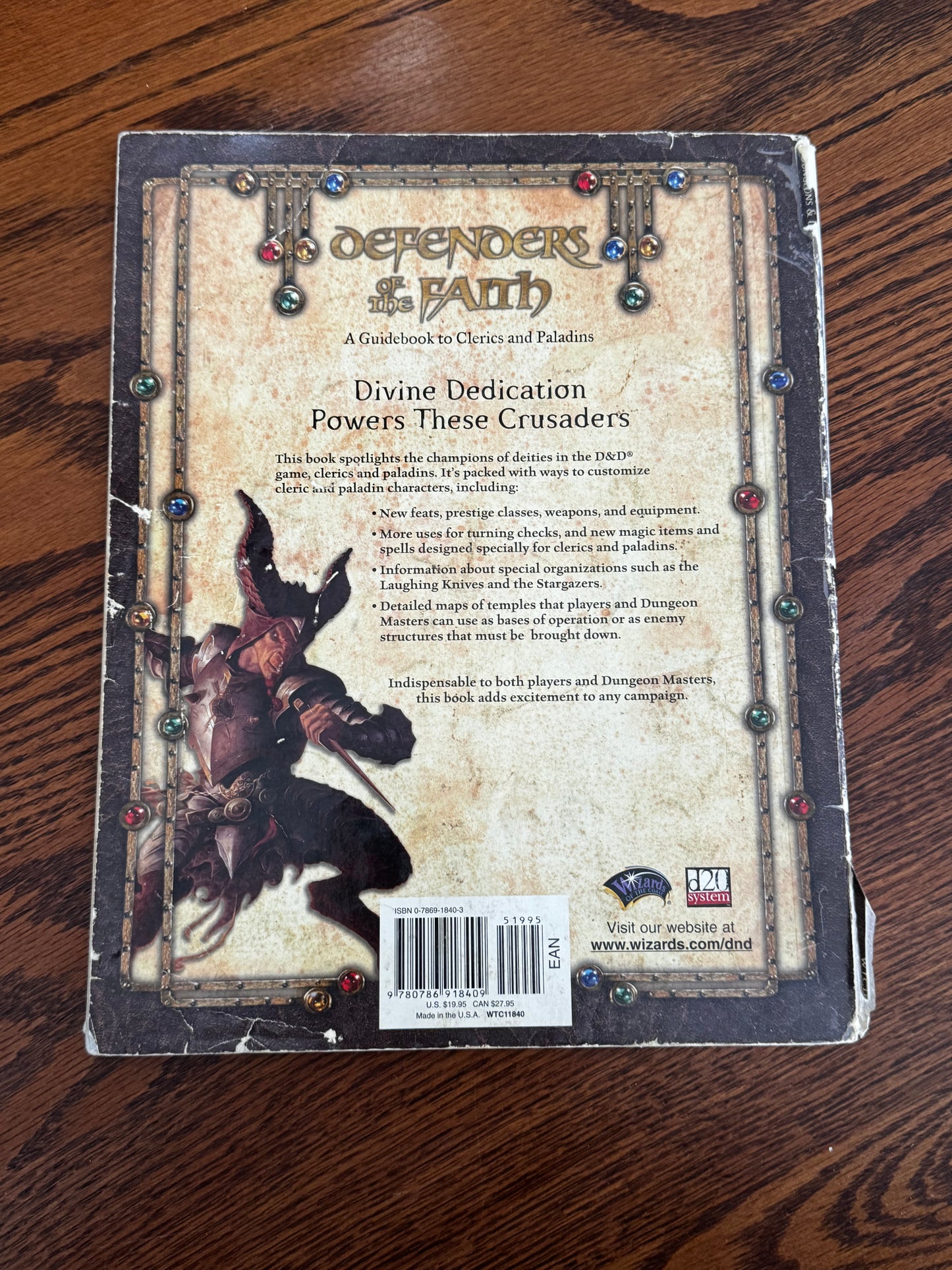 Dungeons & Dragons: Defenders of the Faith (used)