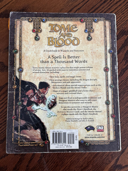 Dungeons & Dragons: Tome and Blood (used)