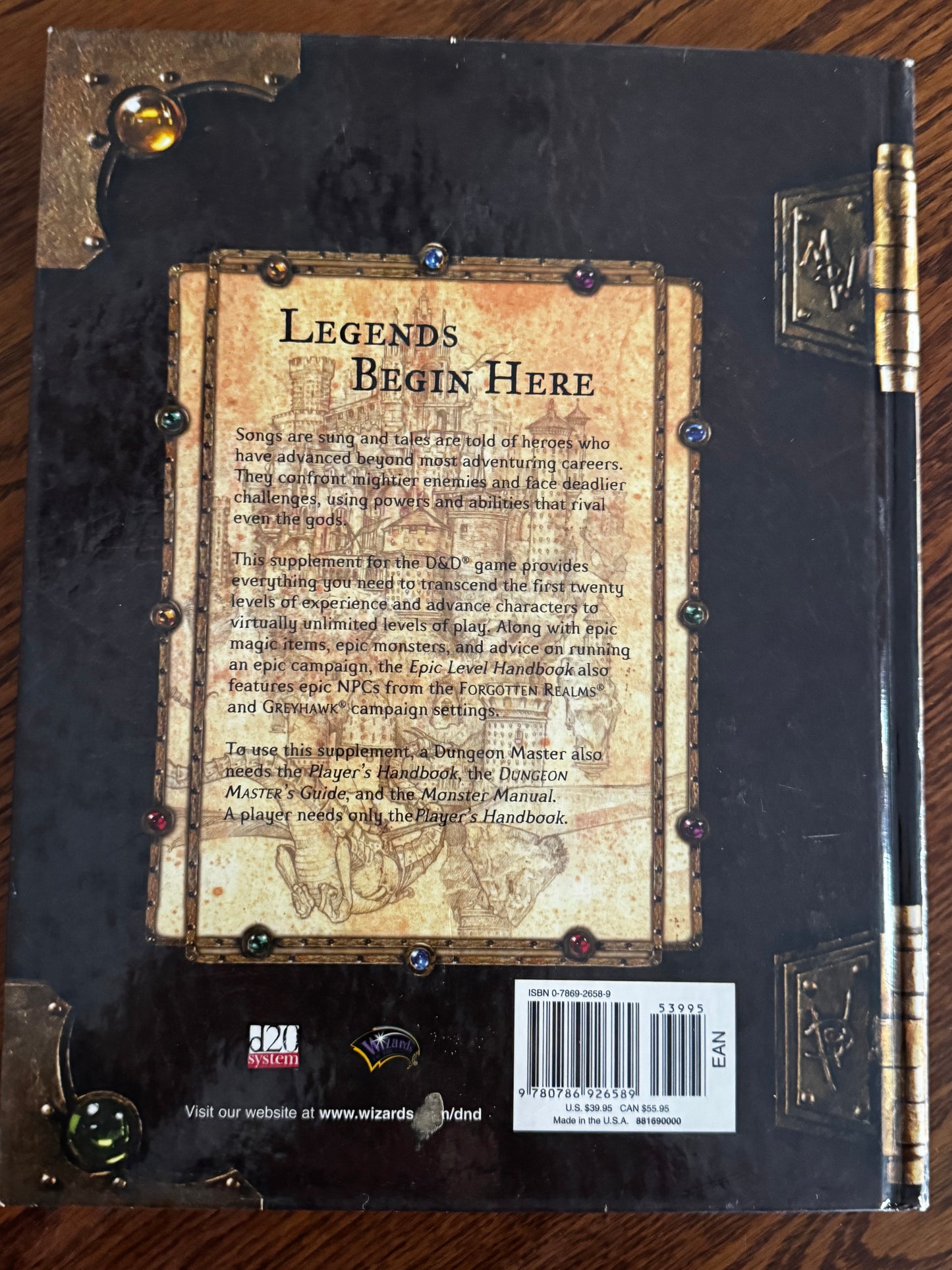 Dungeons & Dragons: Epic Level Handbook (2)