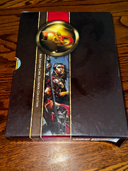 Dungeons & Dragons: 4th Edition Core Rulebook Collection - Player's Handbook, Dungeon Master's Guide, Monster Manual